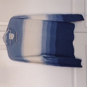 Sears Kings Road Mens Ombre Orlon Wool Sweater Size Large Vintage 70s